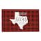 There's No Place Like Texas for the Holidays Doormat